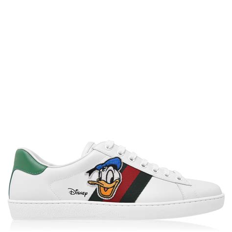 gucci men's disney sneakers|Gucci Donald Duck sneakers.